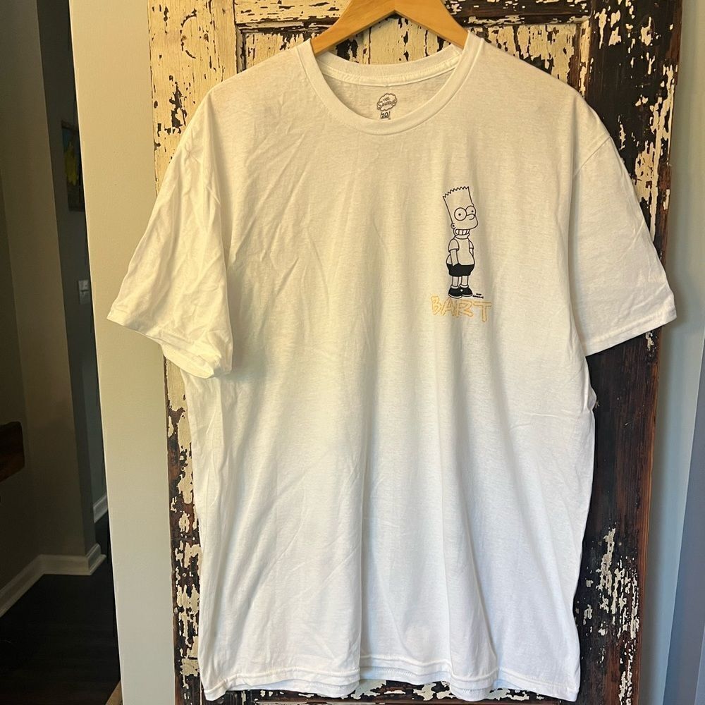 Retro The Simpsons Bart Simpson Eat My Shorts 20th Century Fox size XL T-shirt.